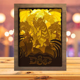 Dungeons and Dragons - Paper Cutting Light Box - LightBoxGoodman - LightboxGoodman