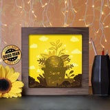 Earth day 1 - Paper Cutting Light Box - LightBoxGoodman - LightboxGoodman