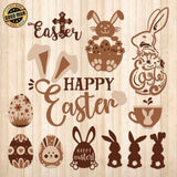 Easter 1 - Cricut File - Svg, Png, Dxf, Eps - LightBoxGoodMan - LightboxGoodman