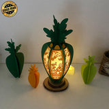 Easter 1 - Easter Carrot 3D Lantern File - 4.5x10.3" - Cricut File - LightBoxGoodMan - LightboxGoodman