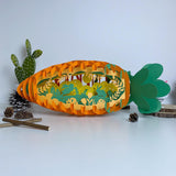 Easter 1 - Easter Carrot 3D Pop-up File - 14.5x5.5" - Cricut File - LightBoxGoodMan - LightboxGoodman