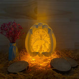 Easter 1 - Easter Egg 3D Pop-up File - Cricut File - 5.8x4.8" - LightBoxGoodMan - LightboxGoodman