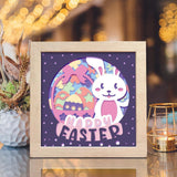 Easter 11 – Paper Cut Light Box File - Cricut File - 20x20cm - LightBoxGoodMan