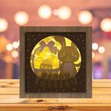 Easter 11 - Paper Cutting Light Box - LightBoxGoodman - LightboxGoodman