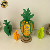 Easter 2 - Easter Carrot 3D Lantern File - 4.5x10.3" - Cricut File - LightBoxGoodMan - LightboxGoodman