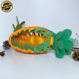 Easter 5 - Easter Carrot 3D Pop-up File - 14.5x5.5" - Cricut File - LightBoxGoodMan - LightboxGoodman