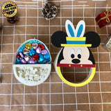 Easter - Mickey Easter Egg Papercut Lightbox File - Cricut File - 9.6x7 Inches - LightBoxGoodMan - LightboxGoodman