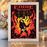 Eddie Munson - Paper Cut Light Box File - Cricut File - 20x26cm - LightBoxGoodMan - LightboxGoodman