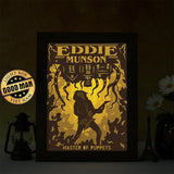 Eddie Munson - Paper Cut Light Box File - Cricut File - 20x26cm - LightBoxGoodMan - LightboxGoodman