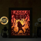 Eddie Munson - Paper Cut Light Box File - Cricut File - 20x26cm - LightBoxGoodMan - LightboxGoodman