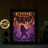 Eddie Munson - Paper Cut Light Box File - Cricut File - 20x26cm - LightBoxGoodMan - LightboxGoodman