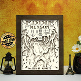 Eddie Munson - Paper Cut Light Box File - Cricut File - 20x26cm - LightBoxGoodMan - LightboxGoodman