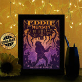 Eddie Munson - Paper Cutting Light Box - LightBoxGoodman - LightboxGoodman