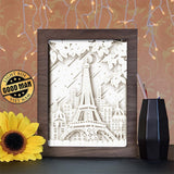 Eiffel - Paper Cutting Light Box - LightBoxGoodman - LightboxGoodman