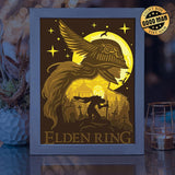 Elden Ring – Paper Cut Light Box File - Cricut File - 20x26cm - LightBoxGoodMan - LightboxGoodman