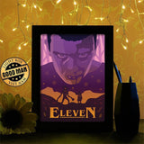 Eleven 1 - Paper Cutting Light Box - LightBoxGoodman - LightboxGoodman