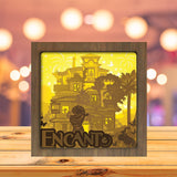 Encanto Square - Paper Cutting Light Box - LightBoxGoodman - LightboxGoodman