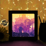 Encanto Square - Paper Cutting Light Box - LightBoxGoodman - LightboxGoodman