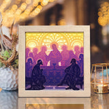 Eucharist – Paper Cut Light Box File - Cricut File - 20x20cm - LightBoxGoodMan - LightboxGoodman