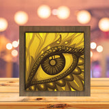 Eye 2 - Paper Cutting Light Box - LightBoxGoodman - LightboxGoodman