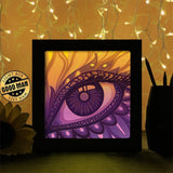 Eye 2 - Paper Cutting Light Box - LightBoxGoodman - LightboxGoodman