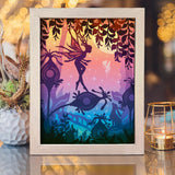 Fairy 3 – Paper Cut Light Box File - Cricut File - 20x26cm - LightBoxGoodMan