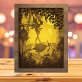 Fairy 3 - Paper Cutting Light Box - LightBoxGoodman - LightboxGoodman