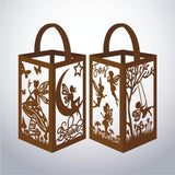 Fairy - Paper Cut Lantern File - Cricut File - 10x16cm - LightBoxGoodMan - LightboxGoodman