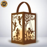 Fairy - Paper Cut Lantern File - Cricut File - 10x16cm - LightBoxGoodMan - LightboxGoodman