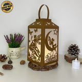 Fairy - Paper Cut Lantern File - Cricut File - 10x20cm - LightBoxGoodMan - LightboxGoodman