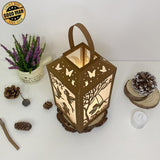 Fairy - Paper Cut Lantern File - Cricut File - 10x20cm - LightBoxGoodMan - LightboxGoodman