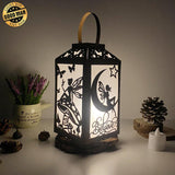 Fairy - Paper Cut Lantern File - Cricut File - 10x20cm - LightBoxGoodMan - LightboxGoodman