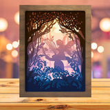 Fairy – Paper Cut Light Box File - Cricut File - 20x26cm - LightBoxGoodMan - LightboxGoodman