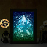 Fairy – Paper Cut Light Box File - Cricut File - 20x26cm - LightBoxGoodMan - LightboxGoodman