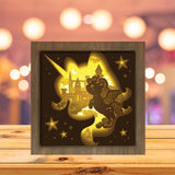 Fairytale Unicorn - Paper Cutting Light Box - LightBoxGoodman - LightboxGoodman