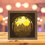 Faith Can Move Mountains - Paper Cutting Light Box - LightBoxGoodman - LightboxGoodman