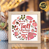 Fall In Love – Paper Cut Light Box File - Cricut File - 20x20cm - LightBoxGoodMan - LightboxGoodman