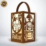 Fallout Game - Paper Cut Lantern File - Cricut File - 10x16cm - LightBoxGoodMan - LightboxGoodman