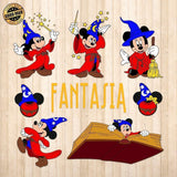 Fantasia - Cricut File - Svg, Png, Dxf, Eps - LightBoxGoodMan - LightboxGoodman