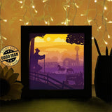 Farm 1 - Paper Cutting Light Box - LightBoxGoodman - LightboxGoodman