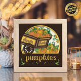 Farm Fresh Pumpkin – Paper Cut Light Box File - Cricut File - 20x20cm - LightBoxGoodMan - LightboxGoodman