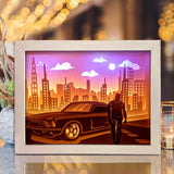 Fast and Furious 1 – Paper Cut Light Box File - Cricut File - 8x10 Inches - LightBoxGoodMan