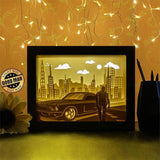 Fast and Furious 1 - Paper Cutting Light Box - LightBoxGoodman - LightboxGoodman