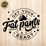 Fat Pants - Cricut File - Svg, Png, Dxf, Eps - LightBoxGoodMan - LightboxGoodman