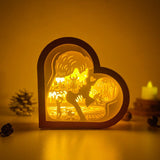 Father - Heart Papercut Lightbox File - 6,2x6,4" - Cricut File - LightBoxGoodMan - LightboxGoodman