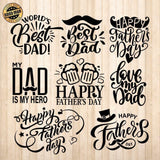 Father's Day - Cricut File - Svg, Png, Dxf, Eps - LightBoxGoodMan - LightboxGoodman