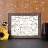 Fighting CV- Paper Cutting Light Box - LightBoxGoodman - LightboxGoodman