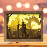 Final Fantasy VII - Paper Cutting Light Box - LightBoxGoodman