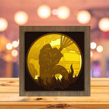 Firefighter 2 - Paper Cutting Light Box - LightBoxGoodman - LightboxGoodman