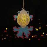 Fish - 3D Fish Lantern File - Cricut File 3 - LightBoxGoodMan